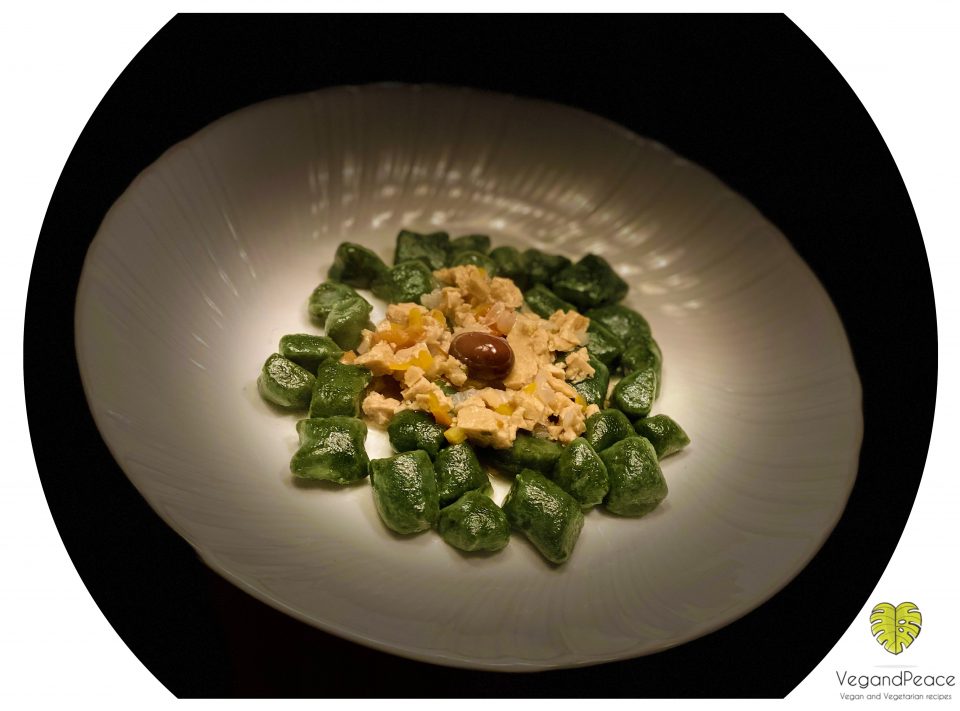 Gnocchetti di spinaci con ragù bianco di muscolo di grano